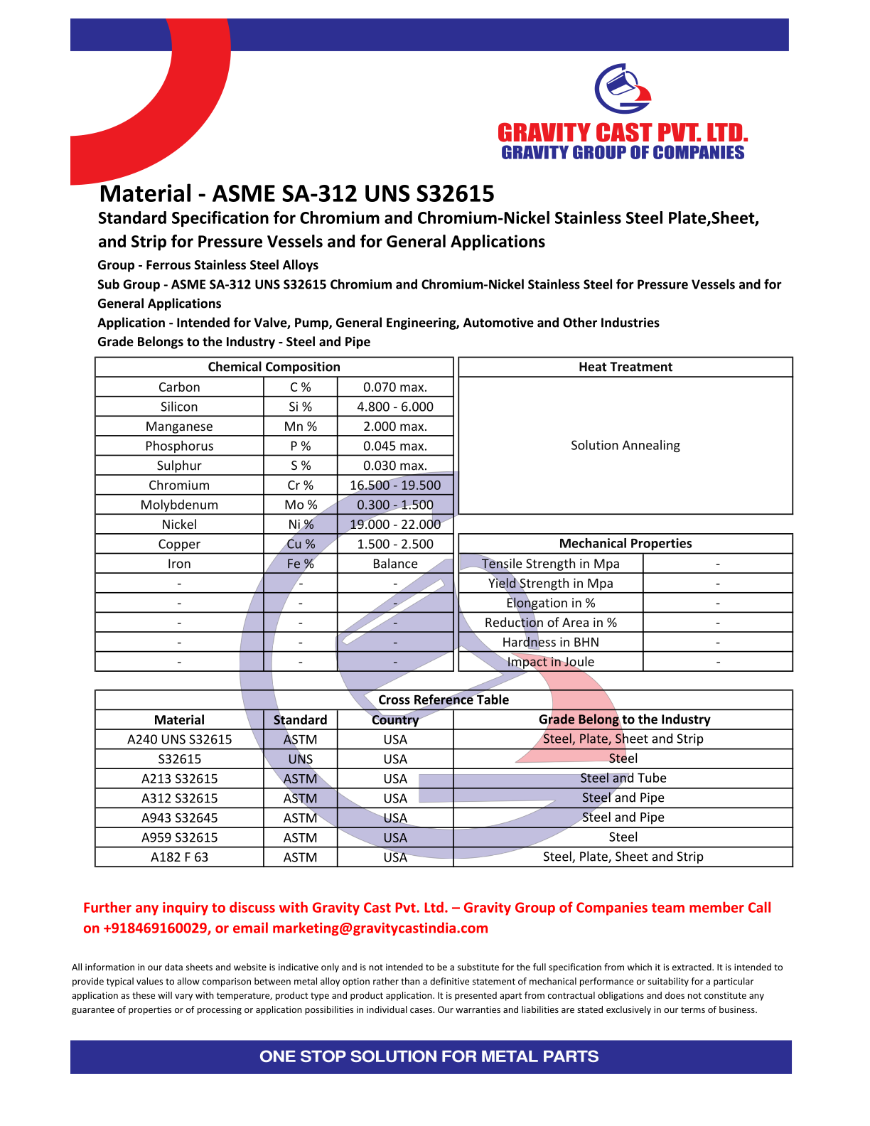 ASME SA-312 UNS S32615.pdf